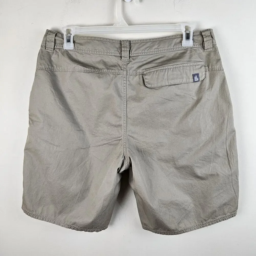 The North Face Shorts Men's Size Large 36 beige Cotton Mesh pockets gorpcore
